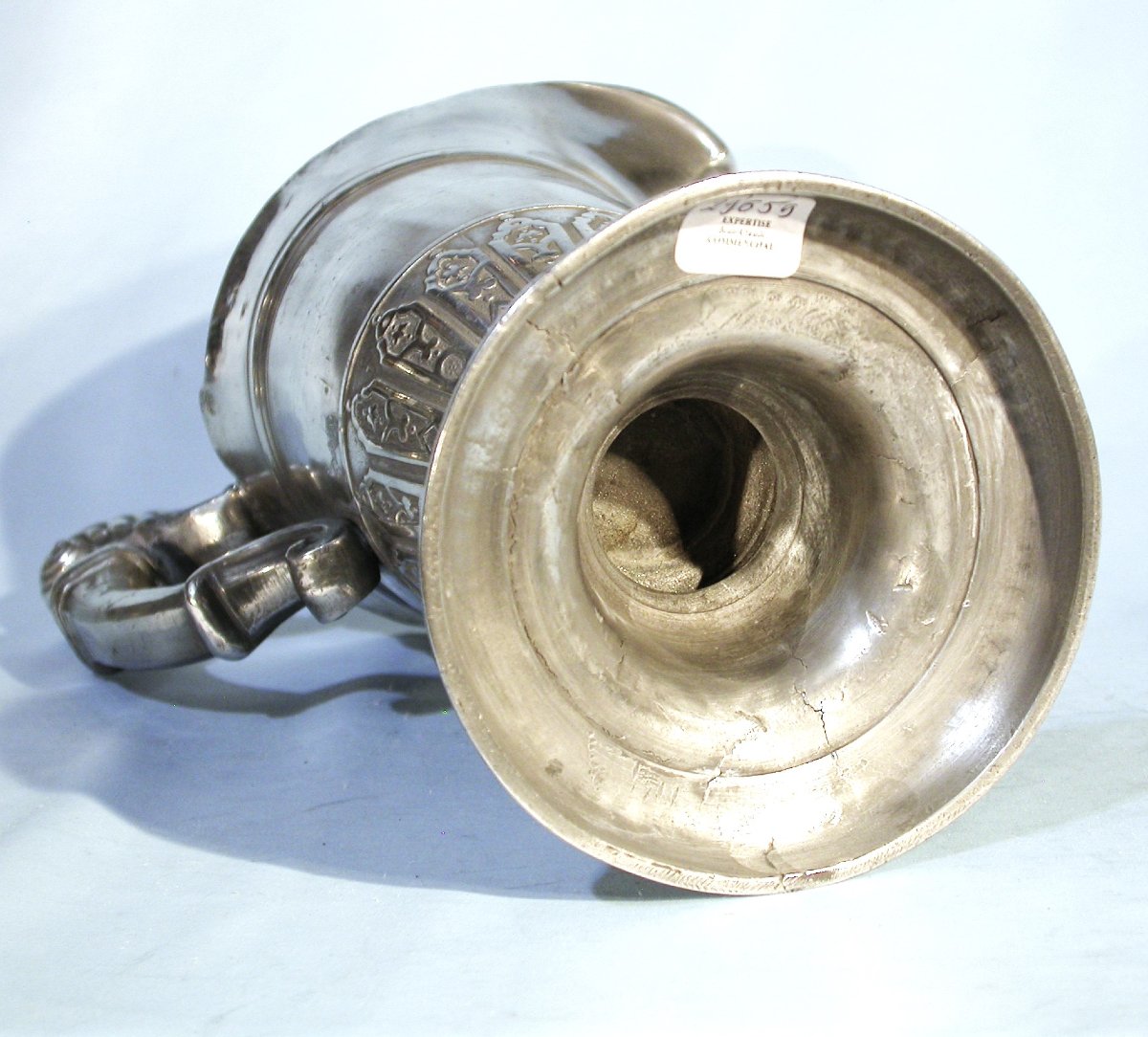 Pewter Ewer - Toulouse, 18th Century-photo-3