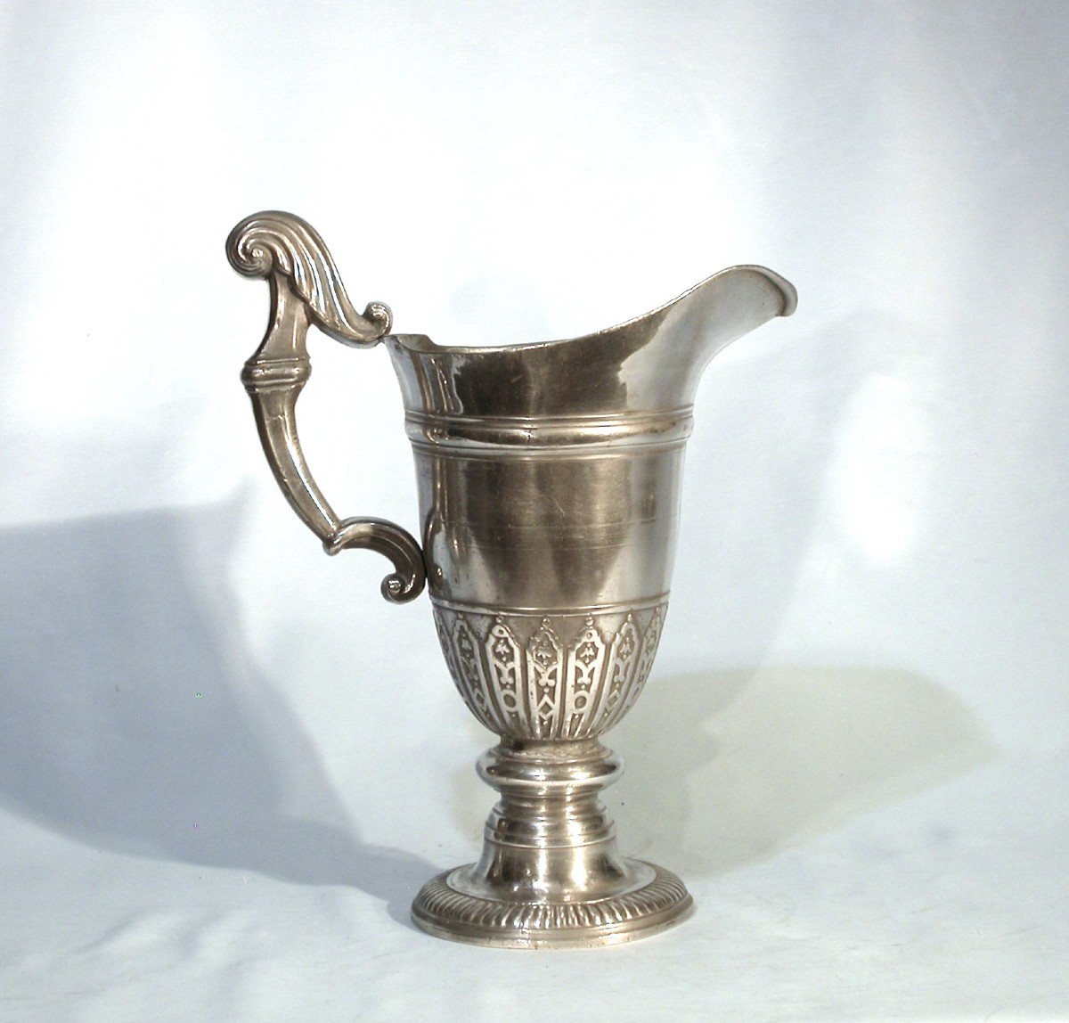 Pewter Ewer - Toulouse, 18th Century-photo-6
