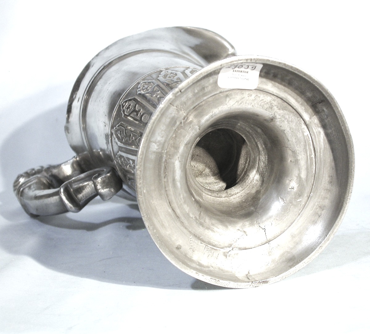 Pewter Ewer - Toulouse, 18th Century-photo-3