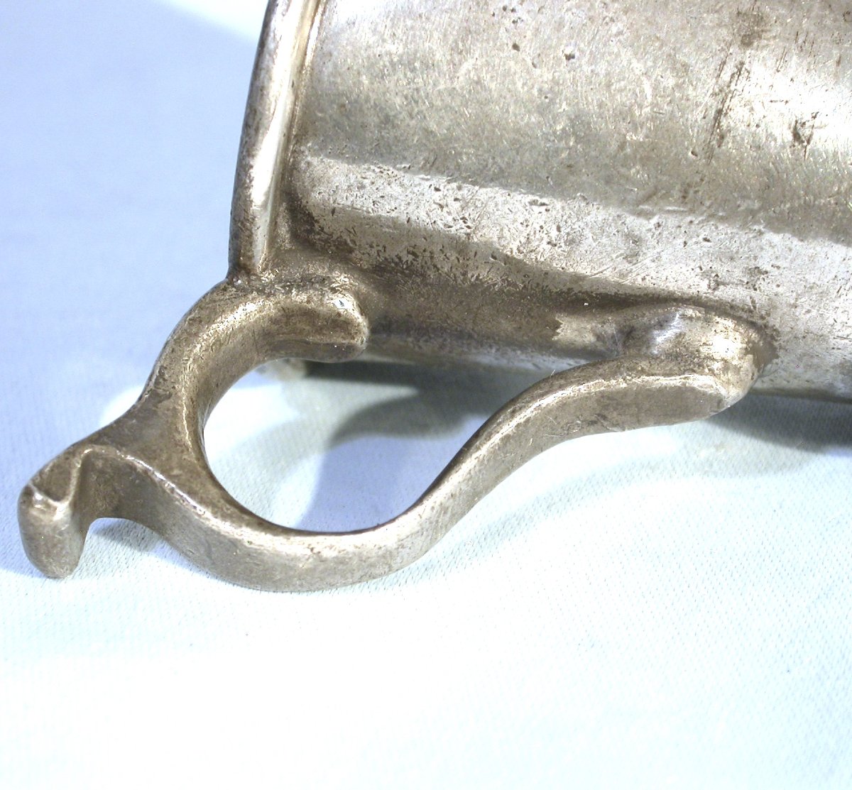 Medicine, Pharmacy - Minuscule Measuring Potion In Pewter - Alsace (?), Mid-19th C.-photo-2