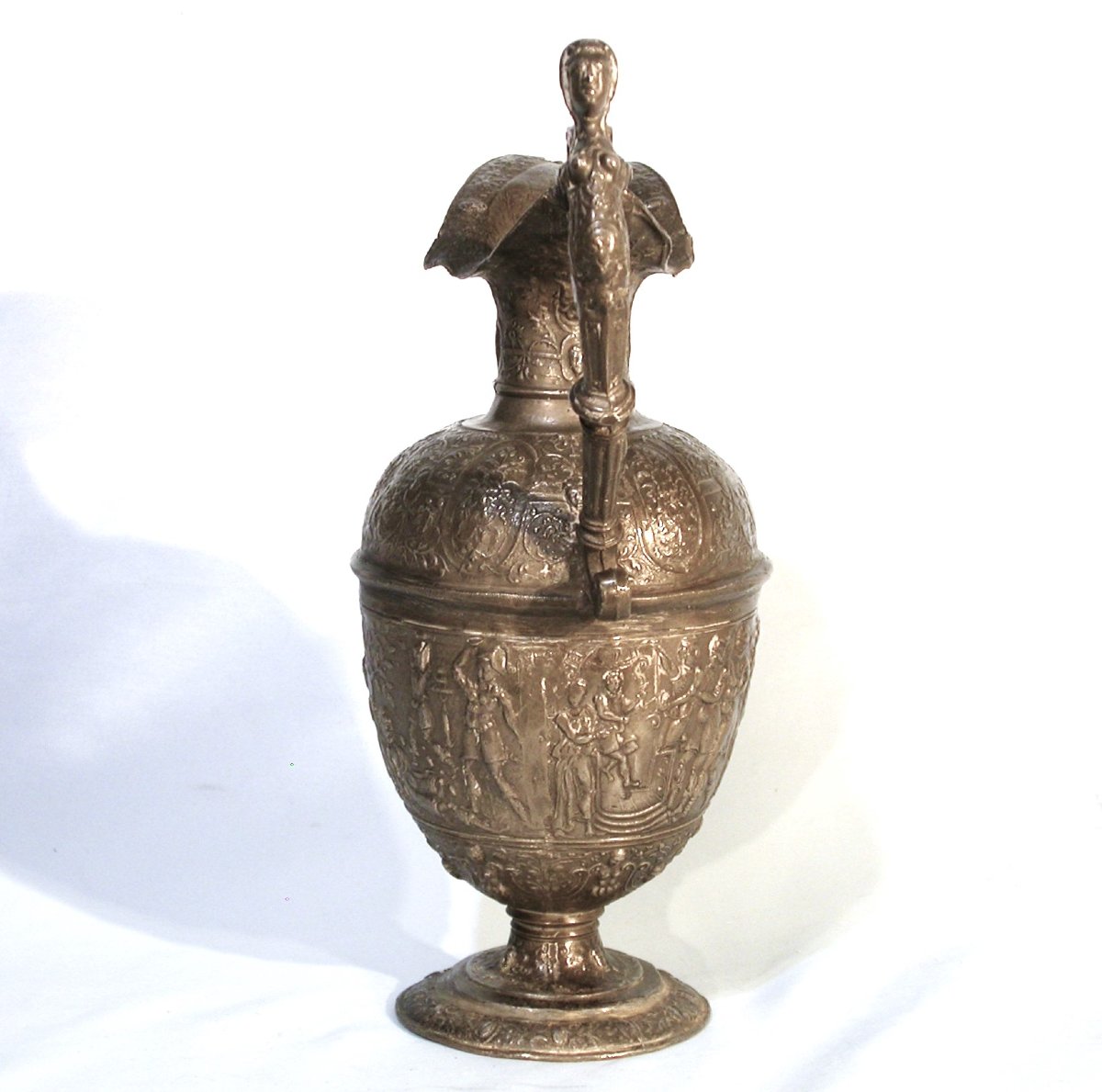 "suzanne" Pewter Ewer, Lyon Or Montbeliard, XVI Th C.-photo-3