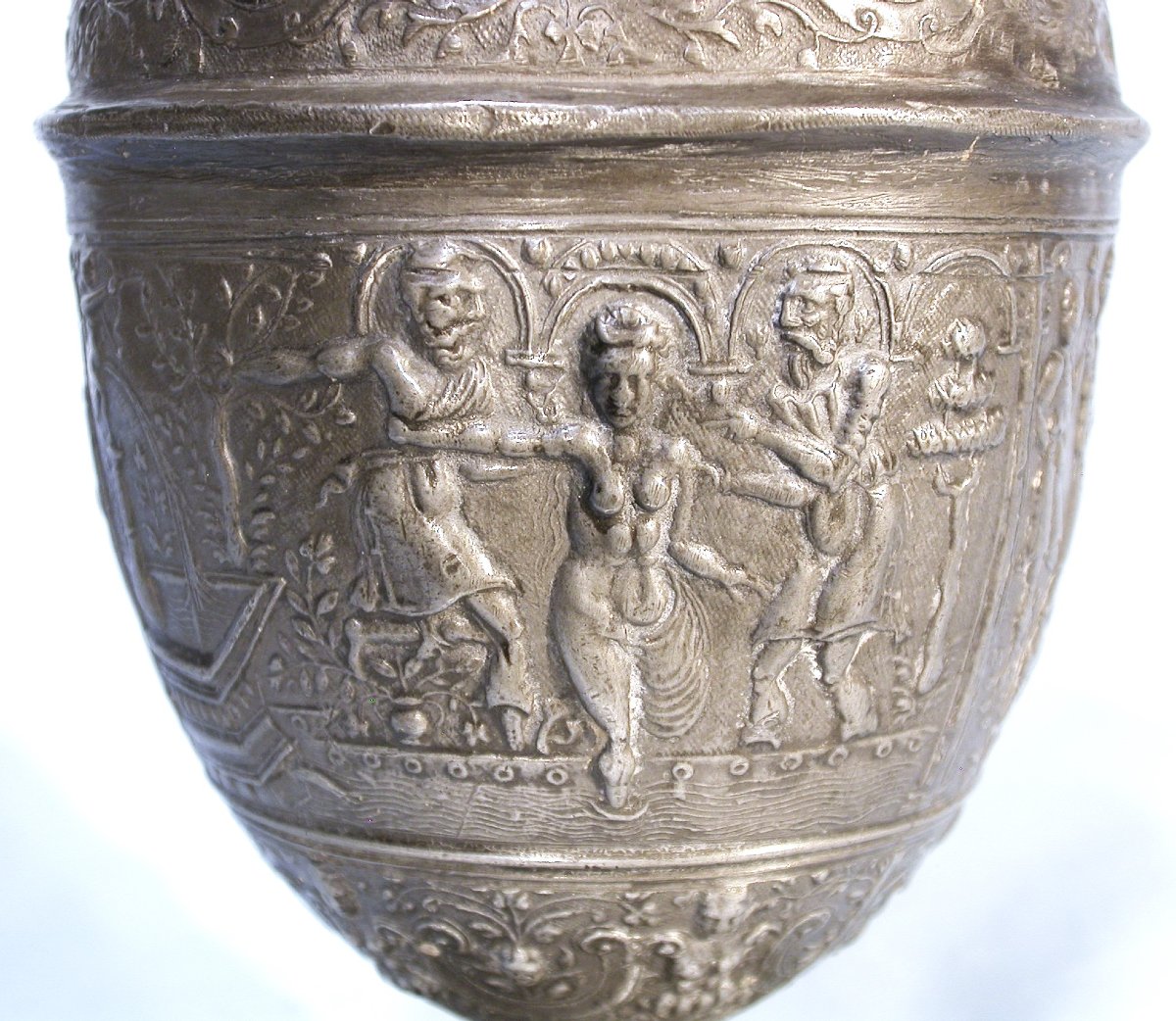 "suzanne" Pewter Ewer, Lyon Or Montbeliard, XVI Th C.-photo-3