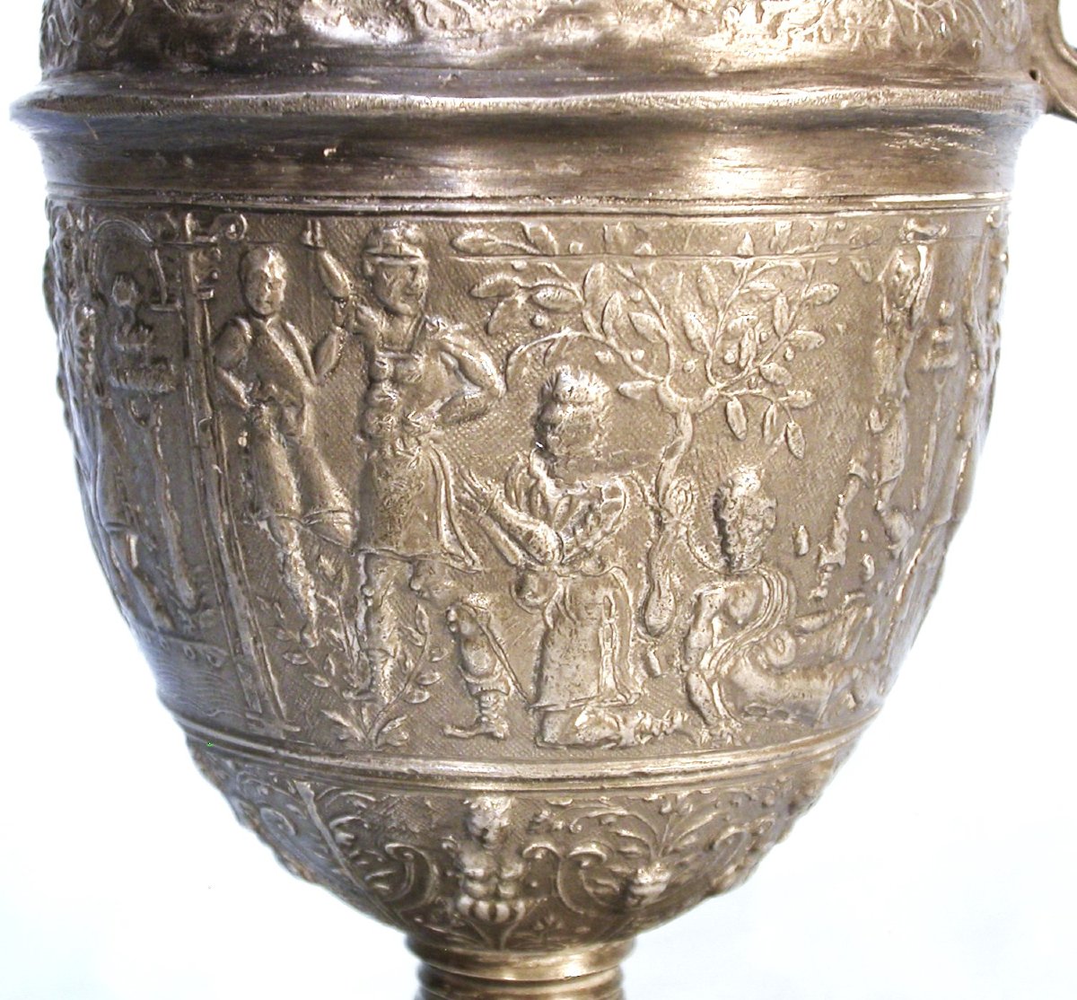 "suzanne" Pewter Ewer, Lyon Or Montbeliard, XVI Th C.-photo-4