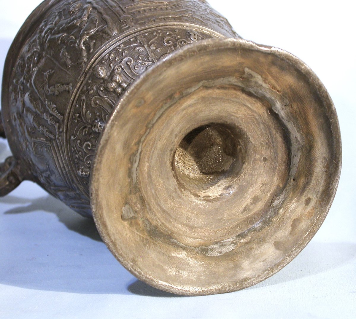 "suzanne" Pewter Ewer, Lyon Or Montbeliard, XVI Th C.-photo-8