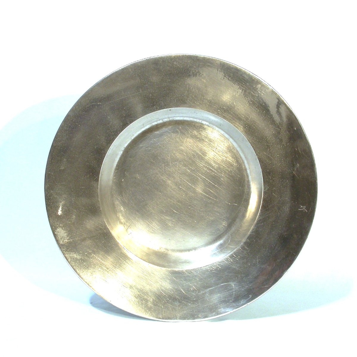 Pewter Dish - Lyon, XVII Th C.-photo-2