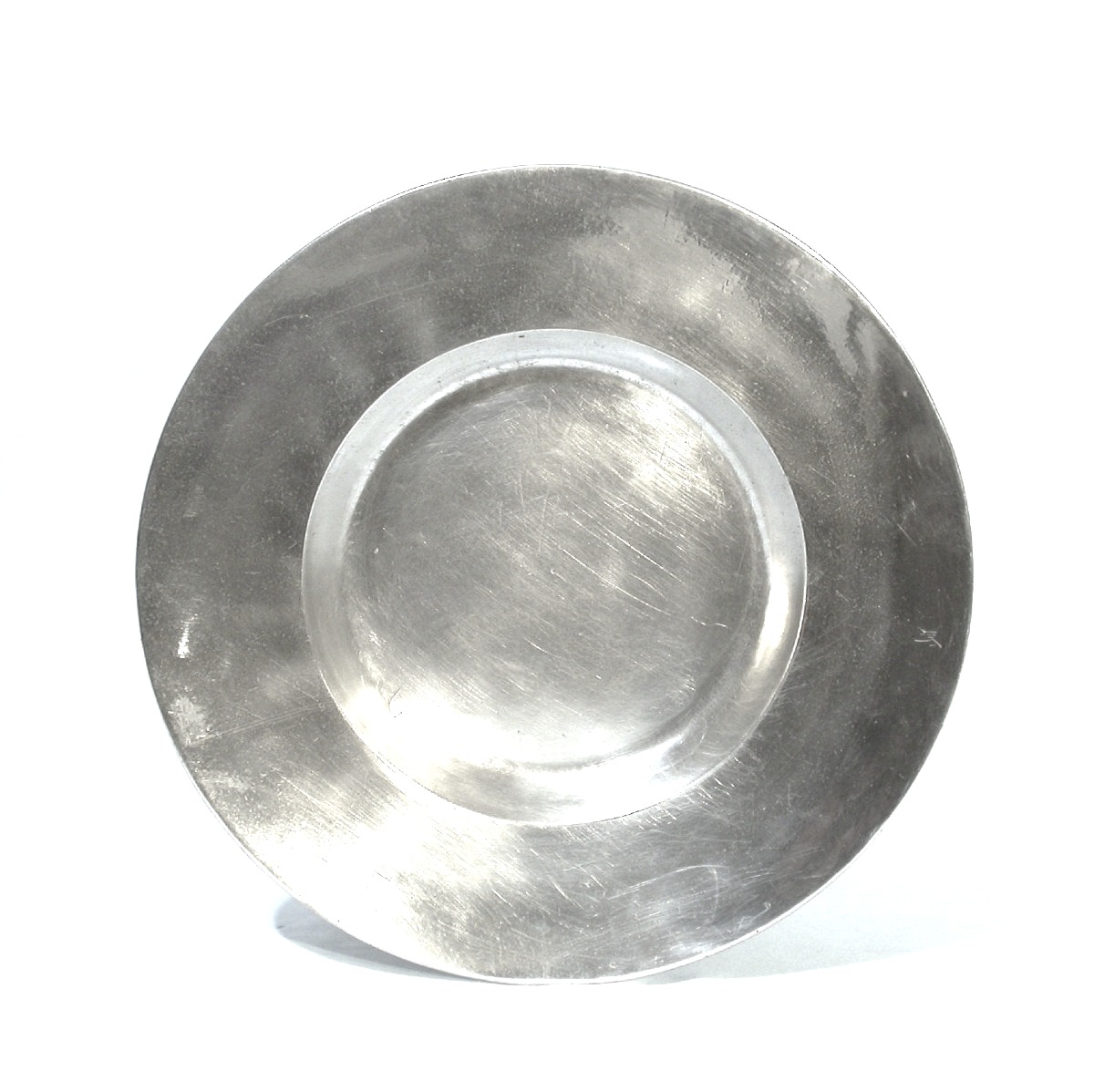 Pewter Dish - Lyon, XVII Th C.-photo-2