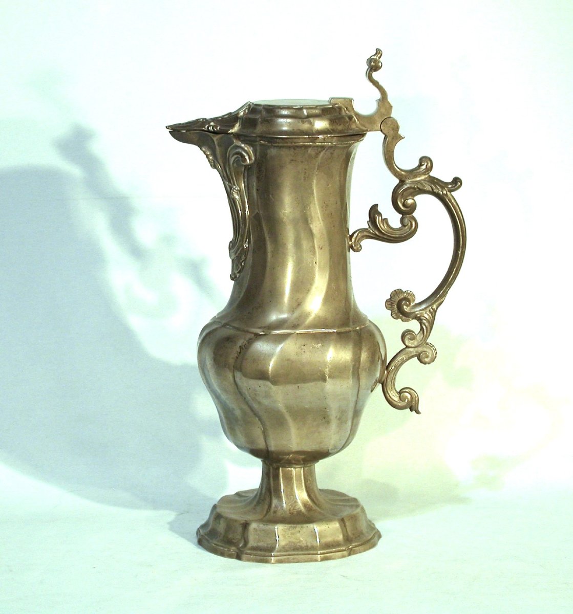 Pewter Communion Jug - Oehringen, Before 1782-photo-2