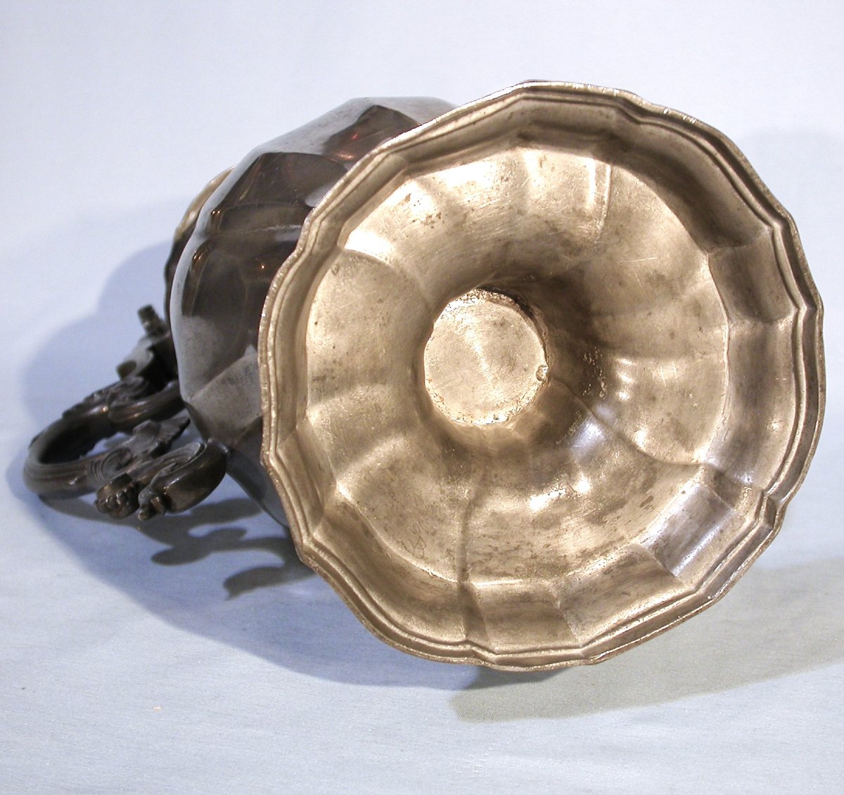 Pewter Communion Jug - Oehringen, Before 1782-photo-3