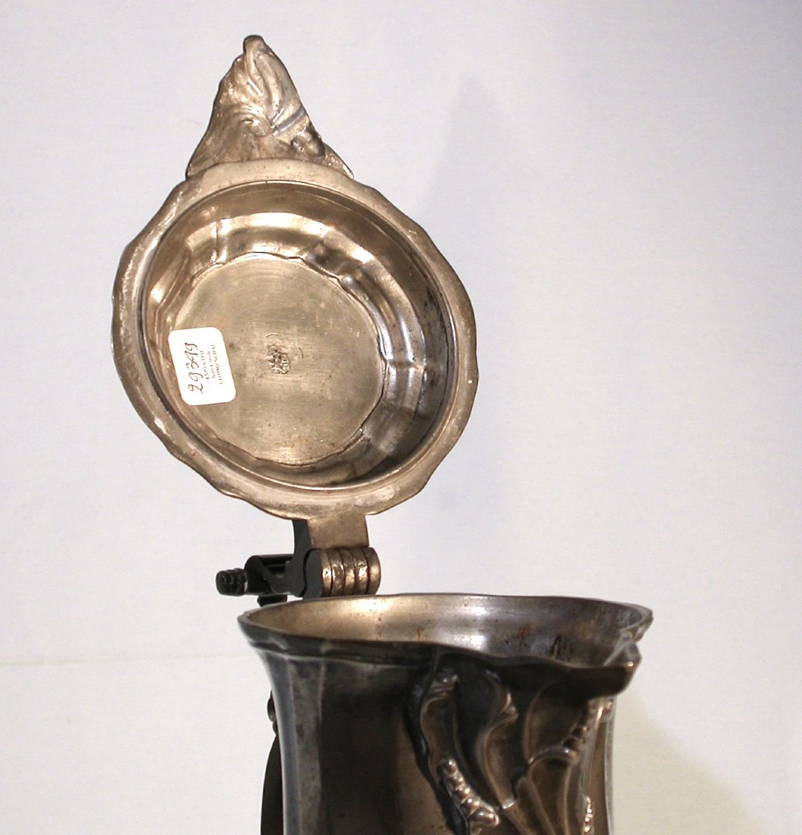 Pewter Communion Jug - Oehringen, Before 1782-photo-4