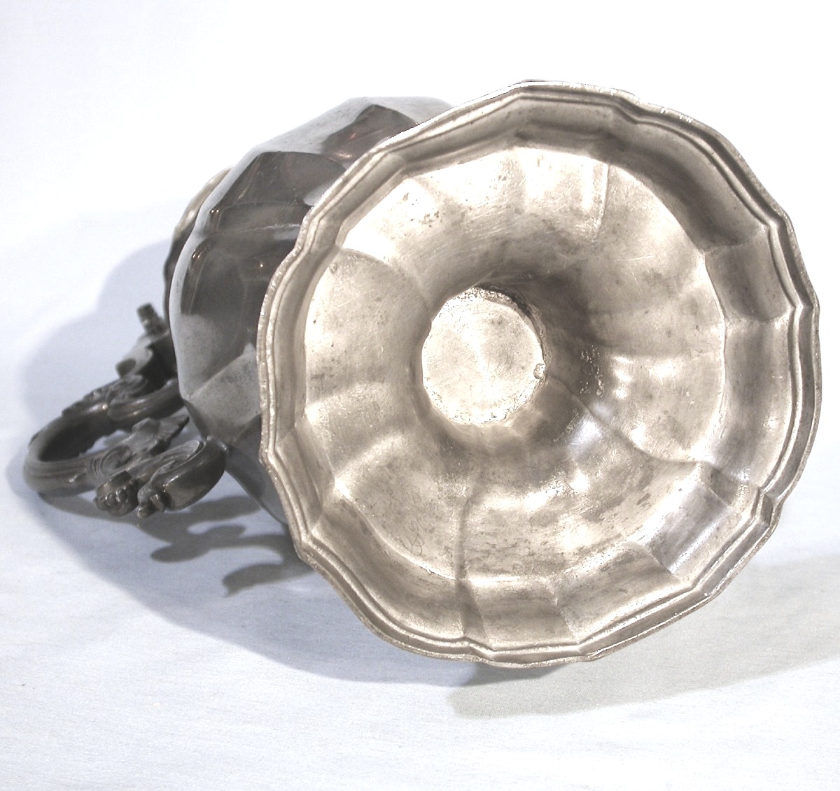 Pewter Communion Jug - Oehringen, Before 1782-photo-3