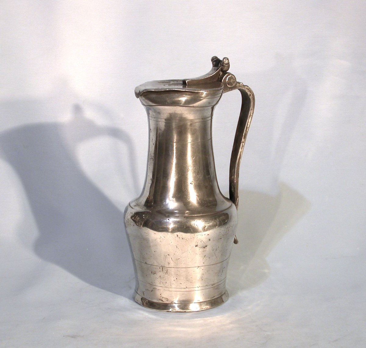 Extremely Rare Pewter Pitcher- Arc-en-barrois (champagne), Circa 1700