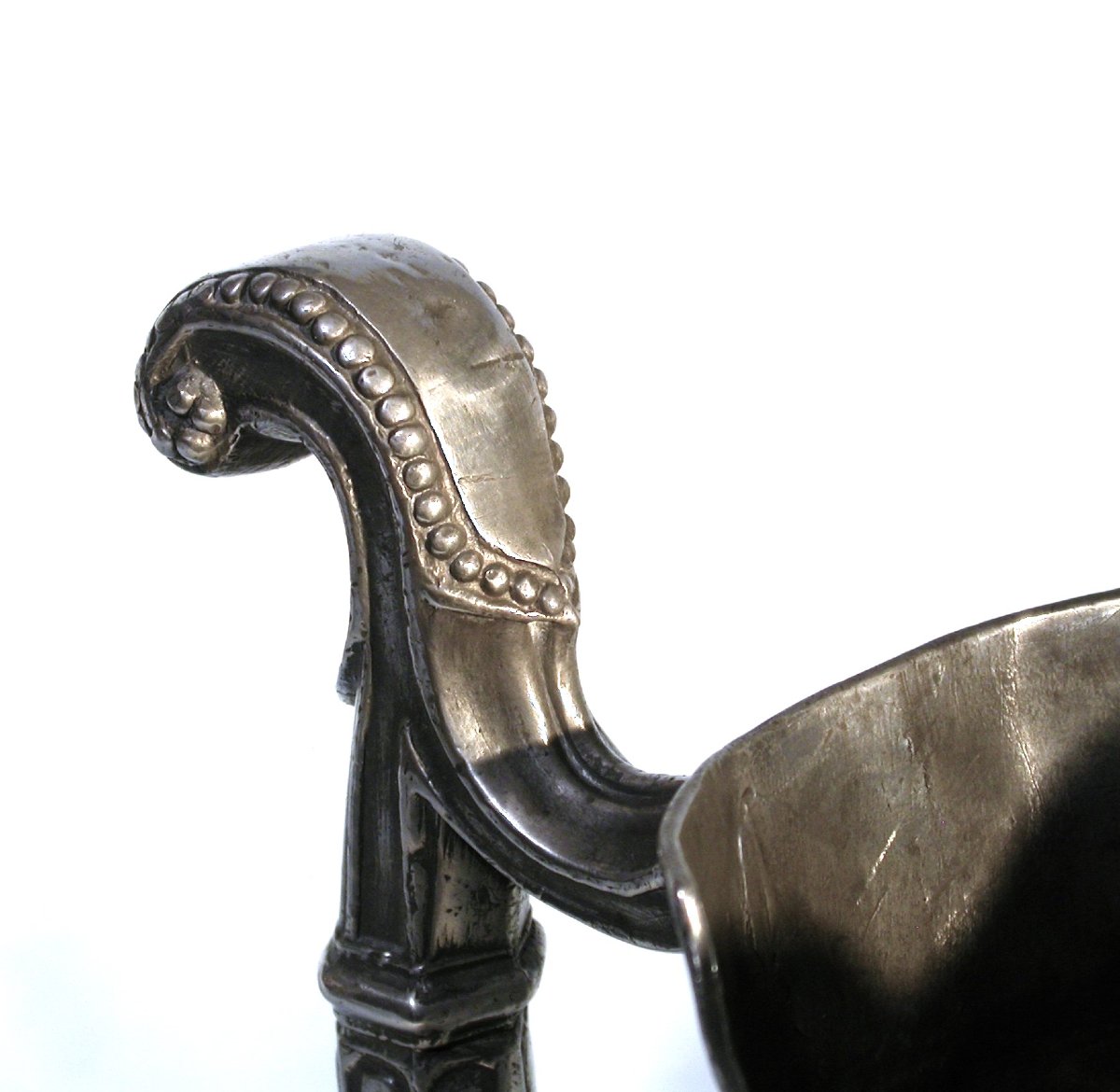 A Unique Pewter Pitcher From Saint-nicolas-de-port (lorraine), 18th Century-photo-1