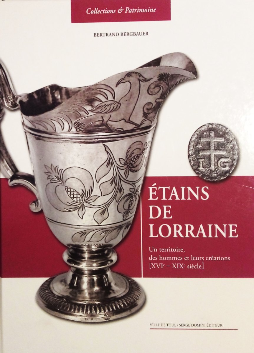 A Unique Pewter Pitcher From Saint-nicolas-de-port (lorraine), 18th Century-photo-8