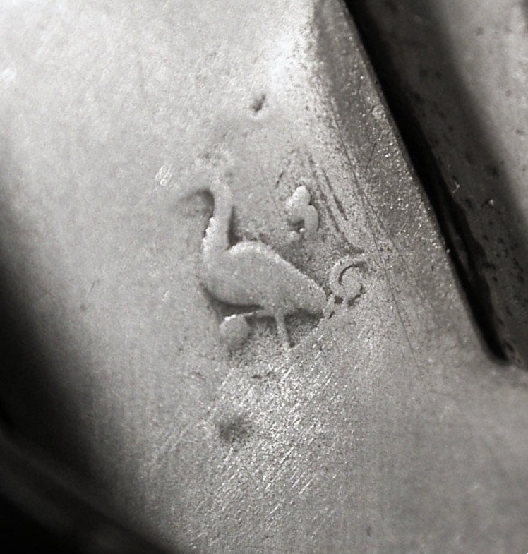 Pewter Wine Bottle Known As A "prismenkanne, Germany, XVIII Th C-photo-2