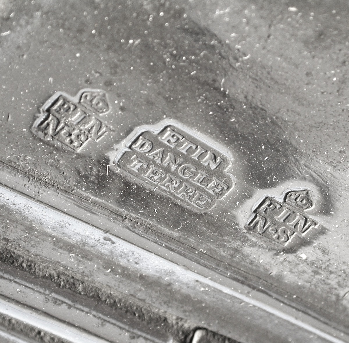 Pewter Milk Pitcher - Lyon, 19th Century-photo-4