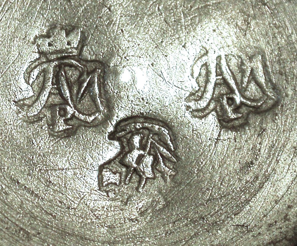 Engraved Pewter Timbale - Paris, 18th Century-photo-3