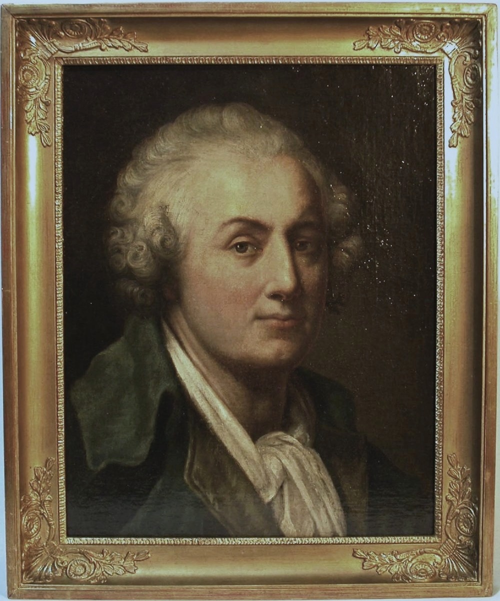 Painting - Portrait Of Jean-baptiste Greuze