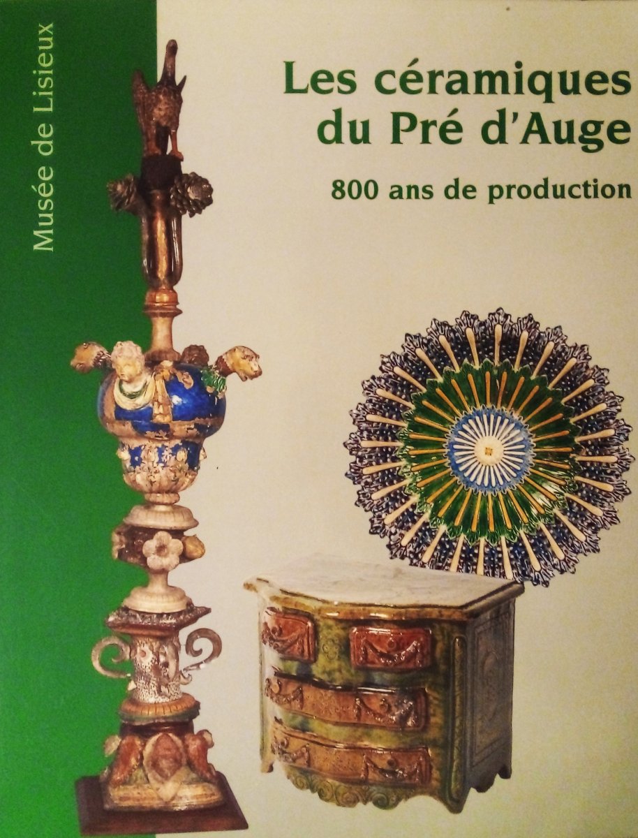Glazed Earthenware Colander - Manerbe Or Le-pré-d'auge, 18th Century-photo-3