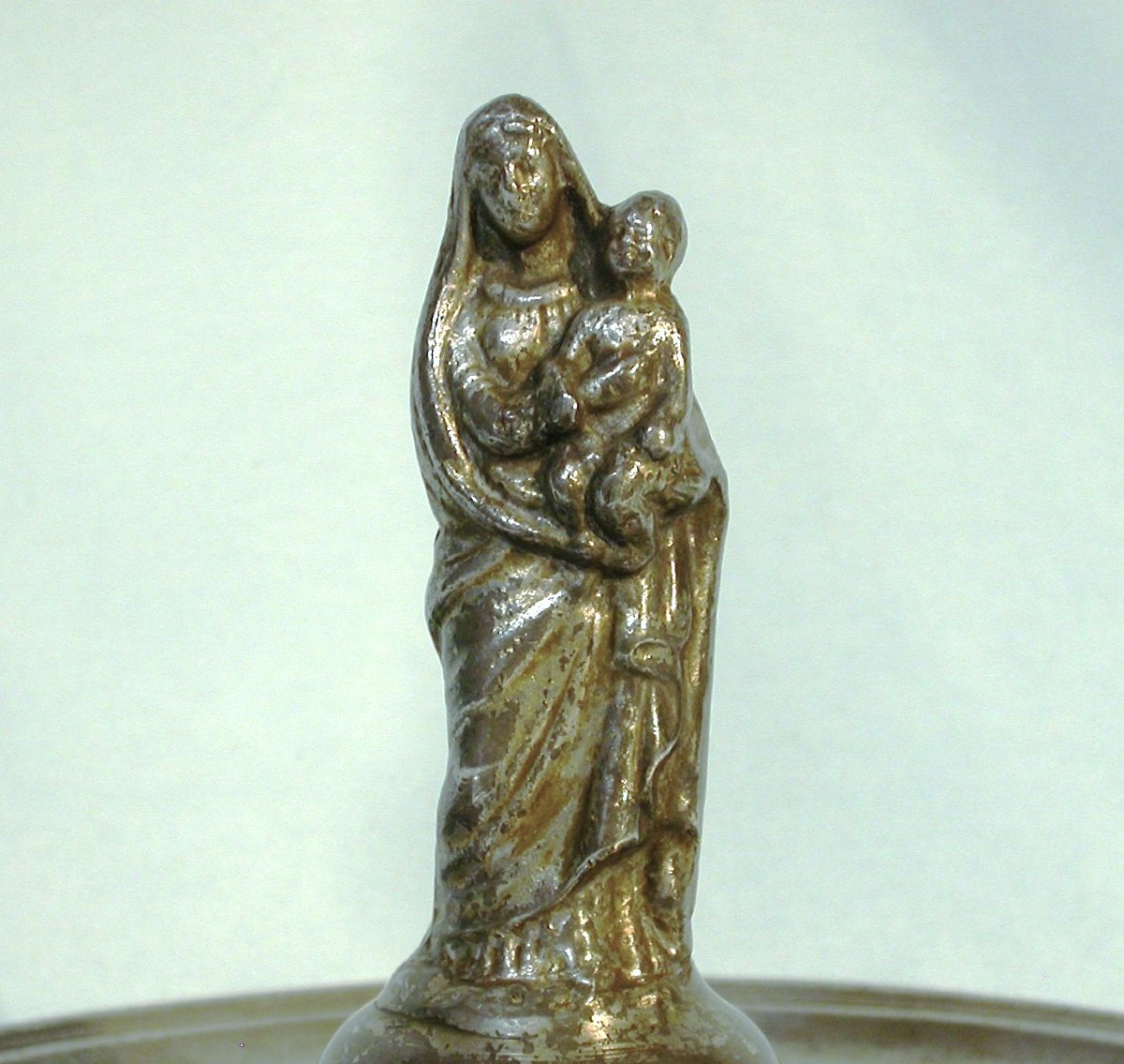 PLAT DE QUÊTE EN ETAIN  - LANGUEDOC OU ROUSSILLON, CIRCA 1800-photo-3