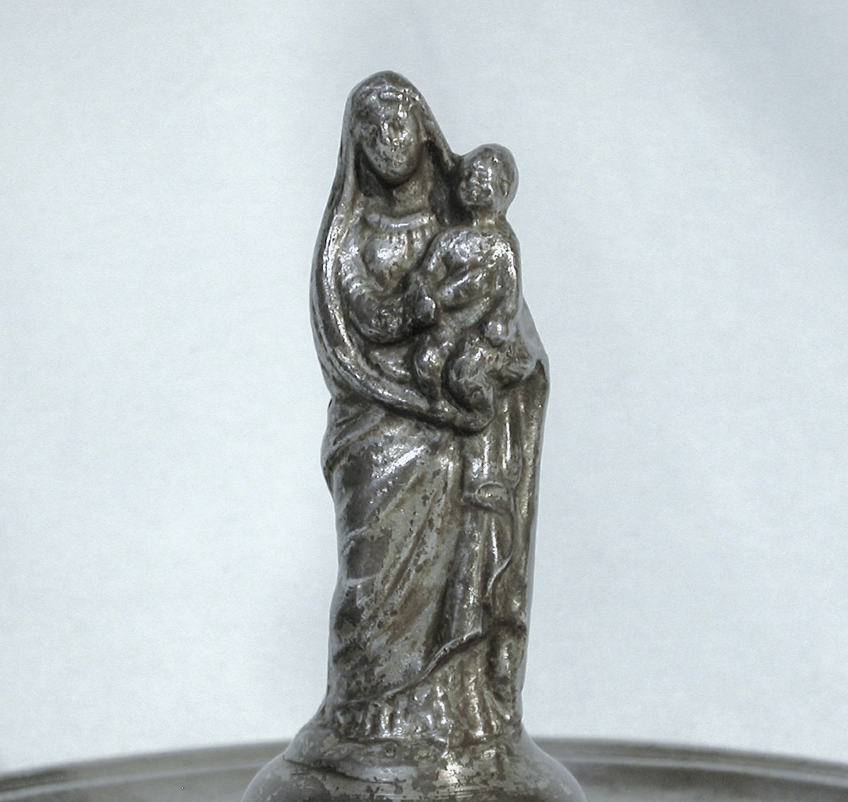 PLAT DE QUÊTE EN ETAIN  - LANGUEDOC OU ROUSSILLON, CIRCA 1800-photo-3