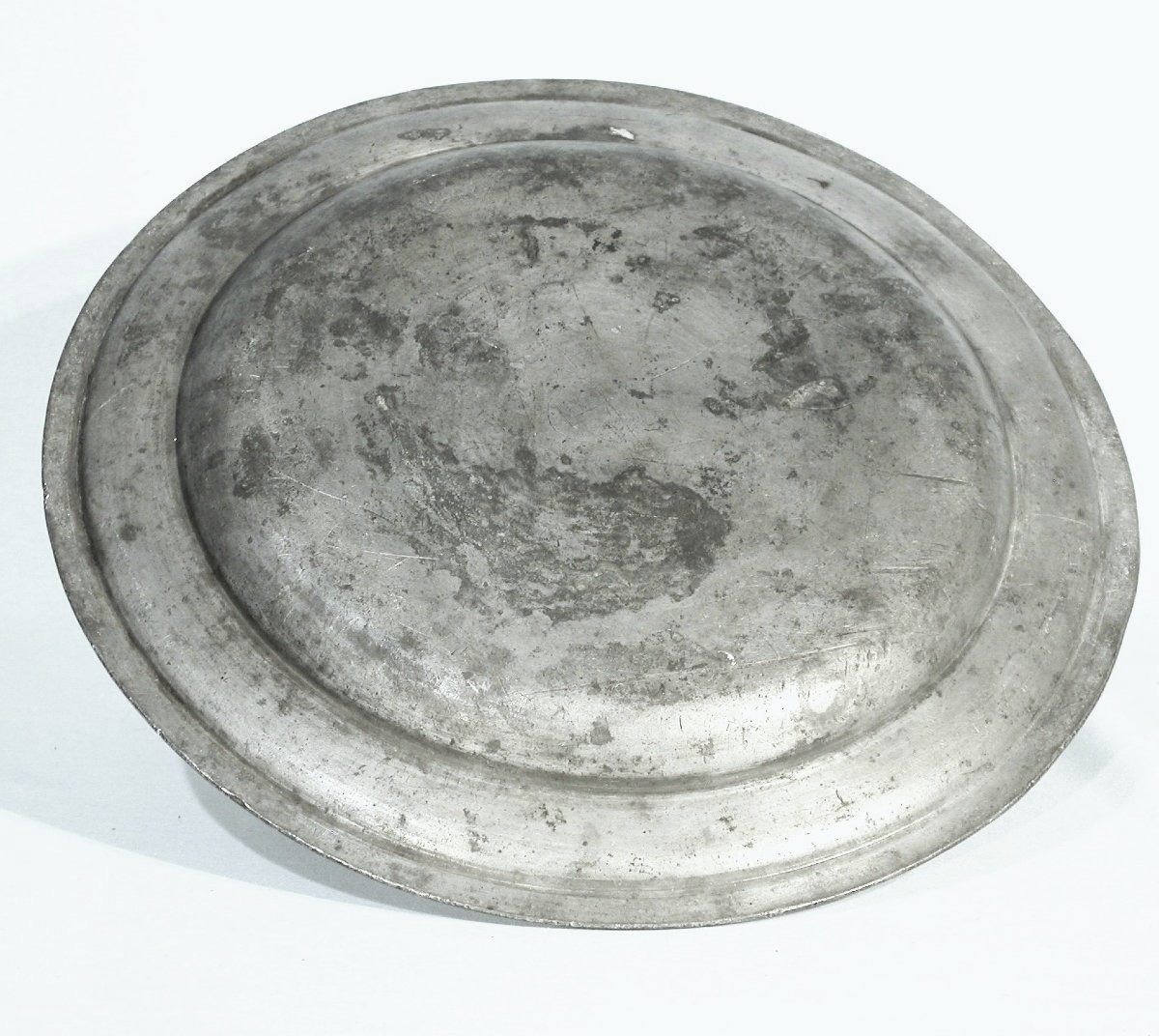 PLAT DE QUÊTE EN ETAIN  - LANGUEDOC OU ROUSSILLON, CIRCA 1800-photo-3