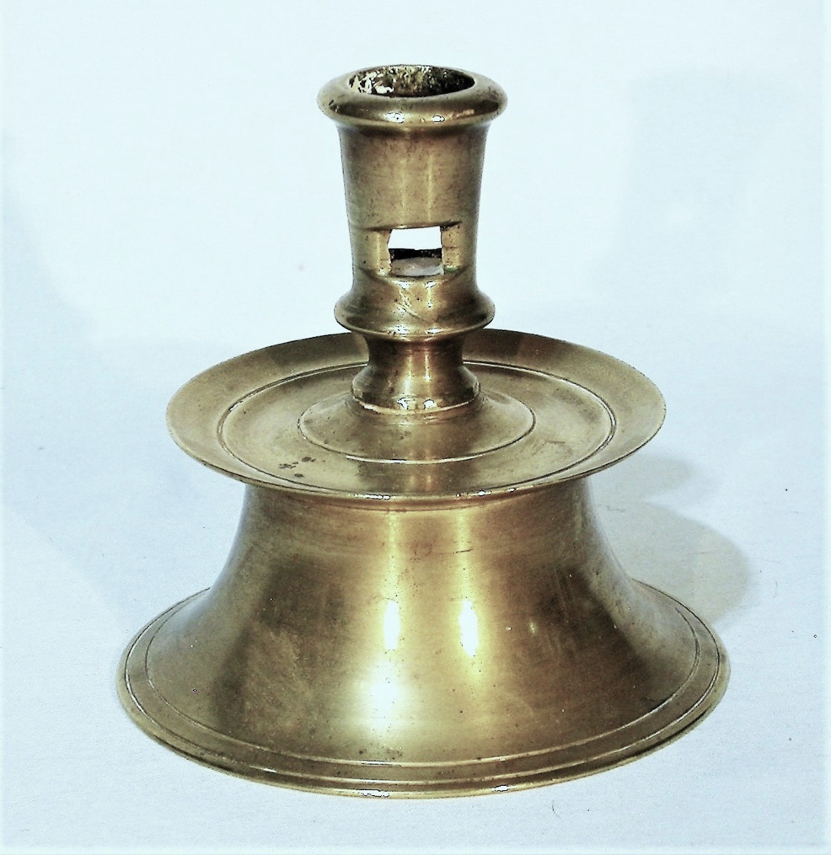 RARE FLAMBEAU EN LAITON - CIRCA 1500-photo-2
