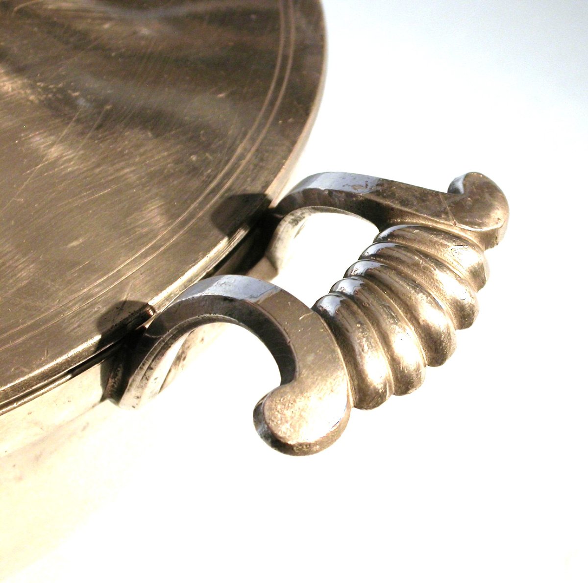 Pewter Vegetable Dish - Mainz, Early 19th Century-photo-3