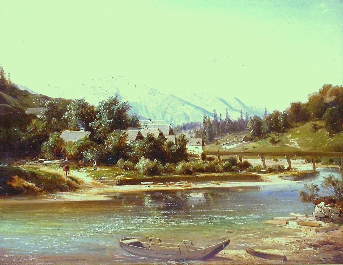 Painting Of Bernhard Moritz Girscher-photo-3