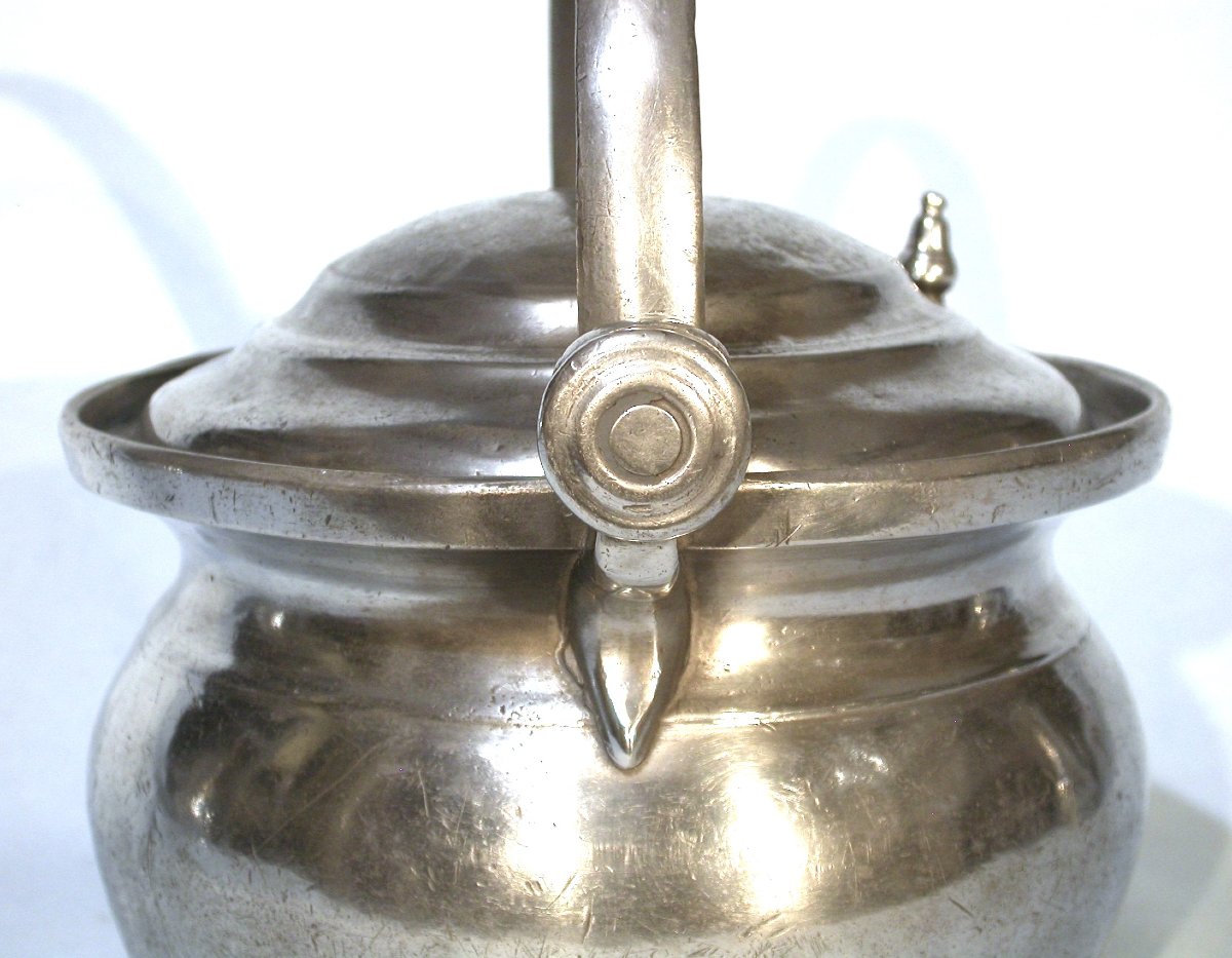 PORTE-DÎNER EN ETAIN - ILE-DE-FRANCE, CIRCA 1780/1800-photo-2