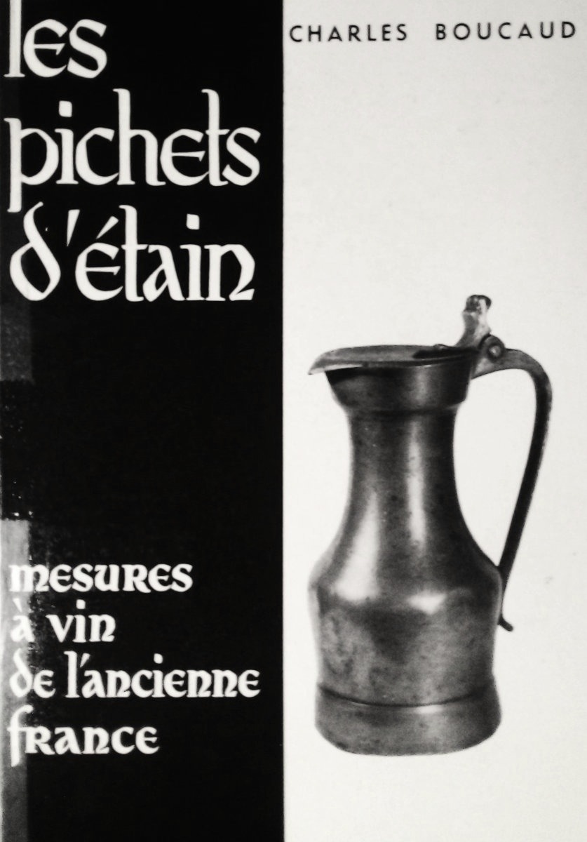 PICHET À VIN EN ETAIN - PARIS, XVIII ème s-photo-7