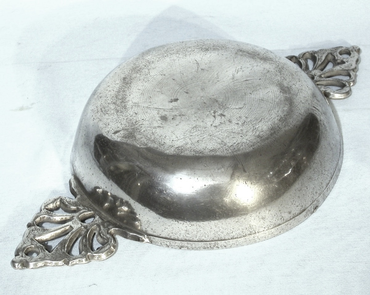 Pewter Bowl - Saint-germain-en-laye, Late 18th Century-photo-1