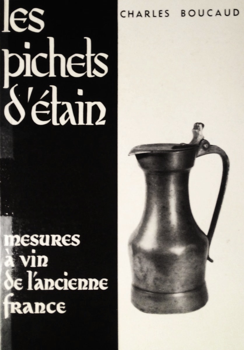Rare Pewter Wine Pitcher - Melun, 18th Century-photo-4