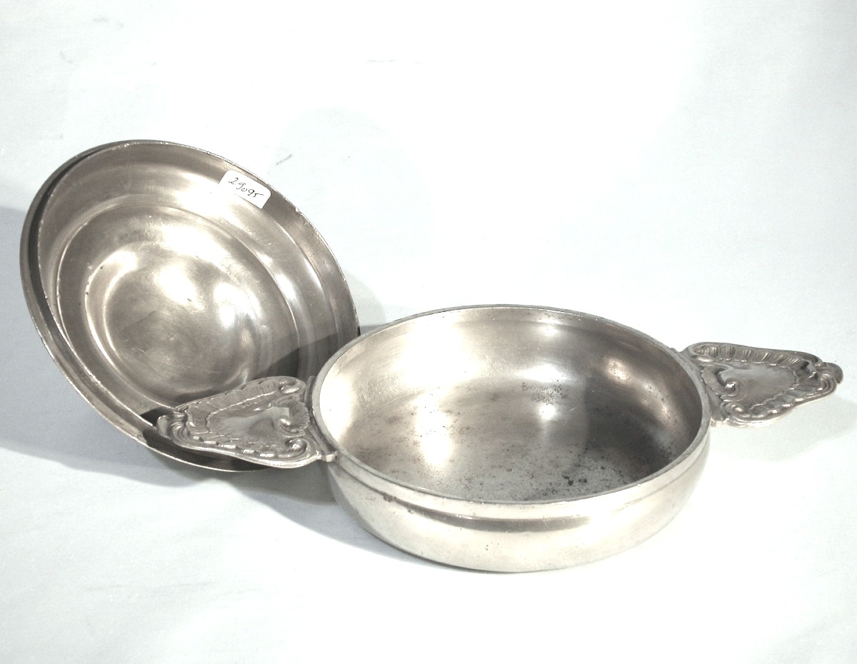 Rare Pewter Bowl - Bordeaux, Circa 1700-photo-2