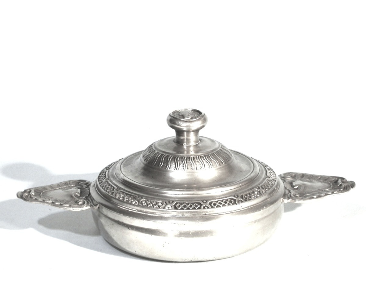 Rare Pewter Bowl - Bordeaux, Circa 1700-photo-5