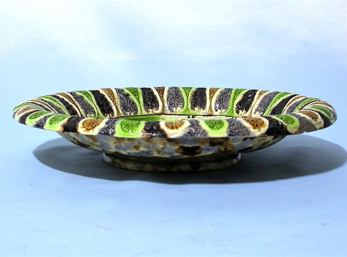 Rare Glazed Earthenware Bowl - Avon, 17th Century-photo-3