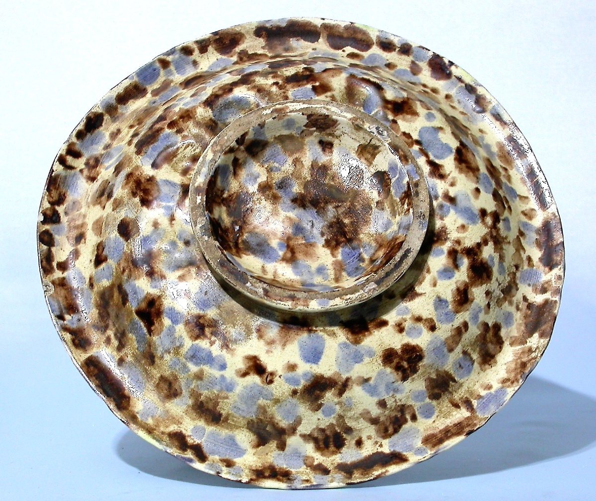 Rare Glazed Earthenware Bowl - Avon, 17th Century-photo-4