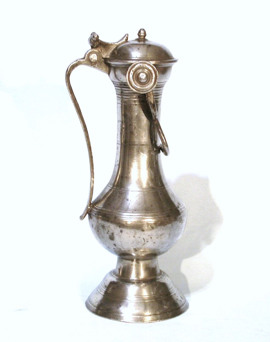 Pewter Cimarre - Joinville Or Montbard, 18th Century-photo-2