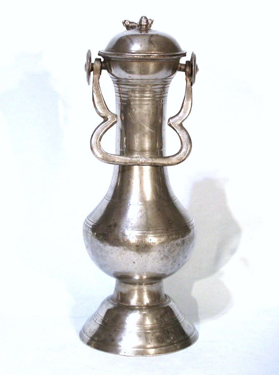 Pewter Cimarre - Joinville Or Montbard, 18th Century-photo-3