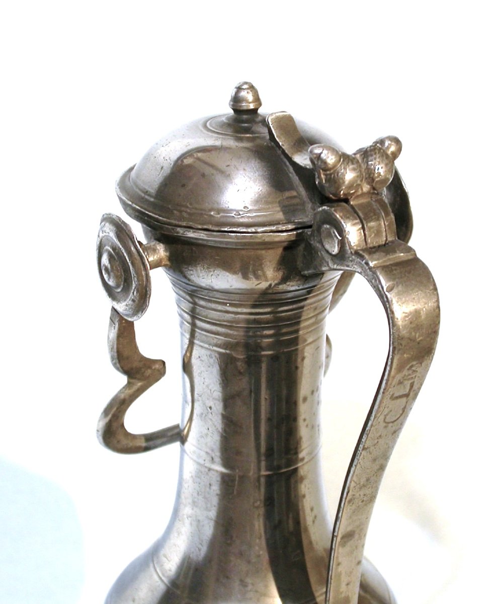 Pewter Cimarre - Joinville Or Montbard, 18th Century-photo-1