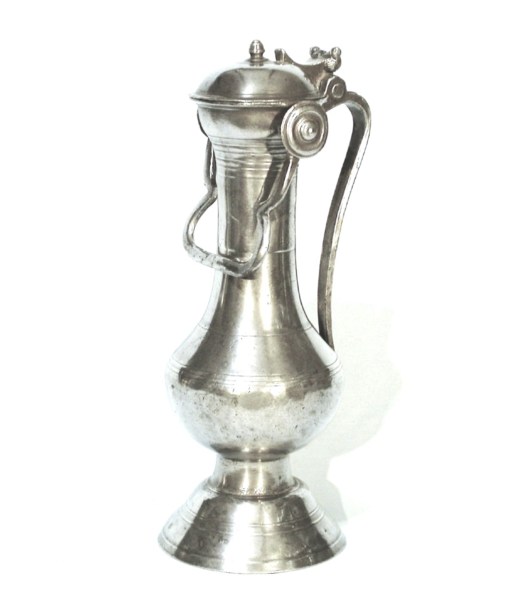 Pewter Cimarre - Joinville Or Montbard, 18th Century-photo-4