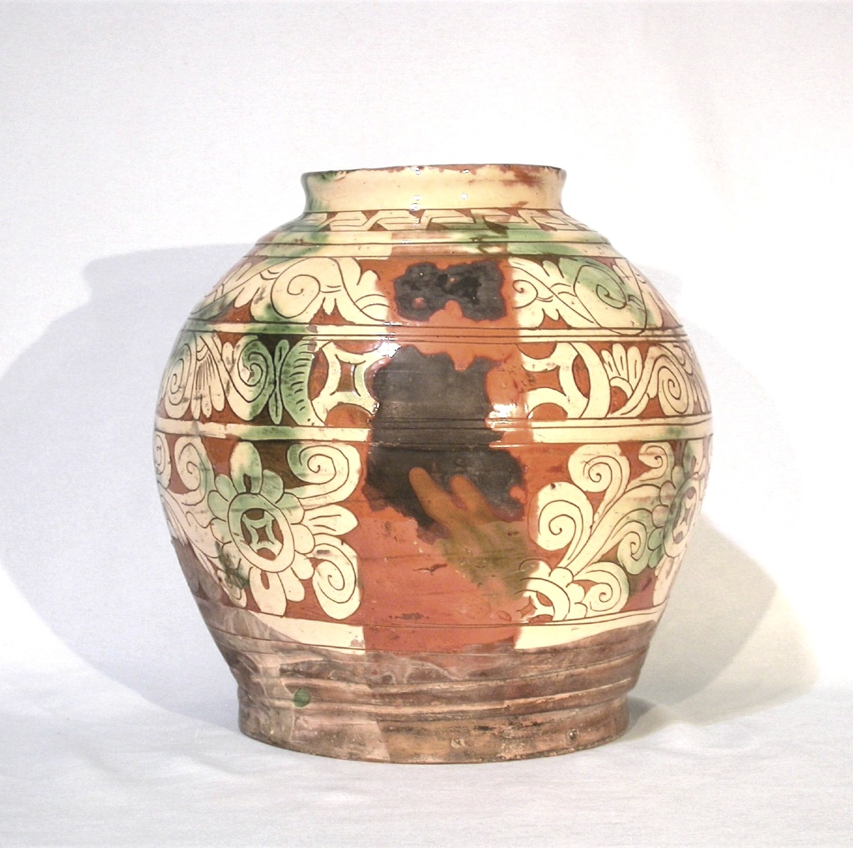 Glazed Earthenware Vase - Italy (veneto?), Circa 1600-photo-4