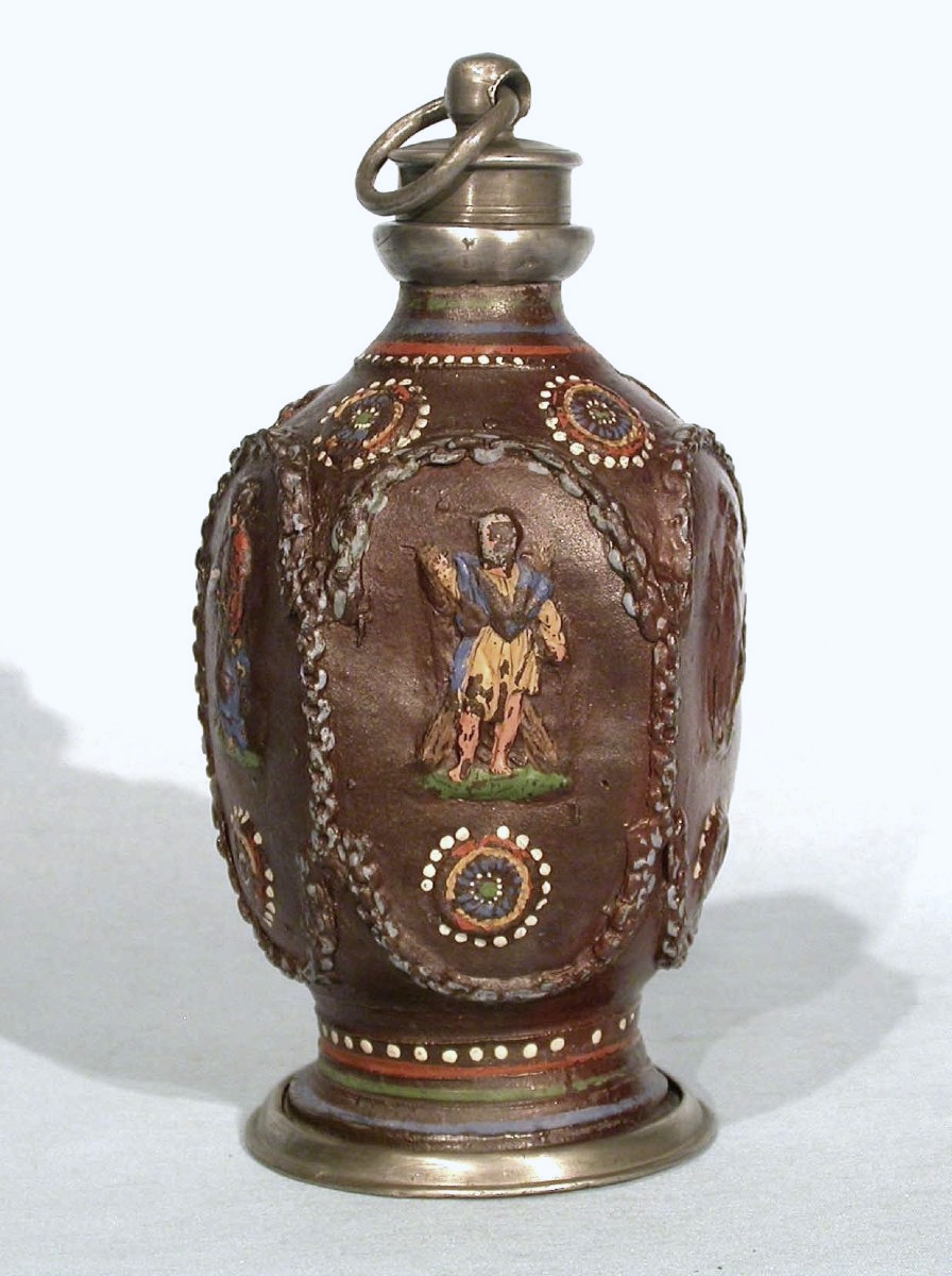 BOUTEILLE EN GRES - CREUSSEN  (ALLEMAGNE), XVII èmes