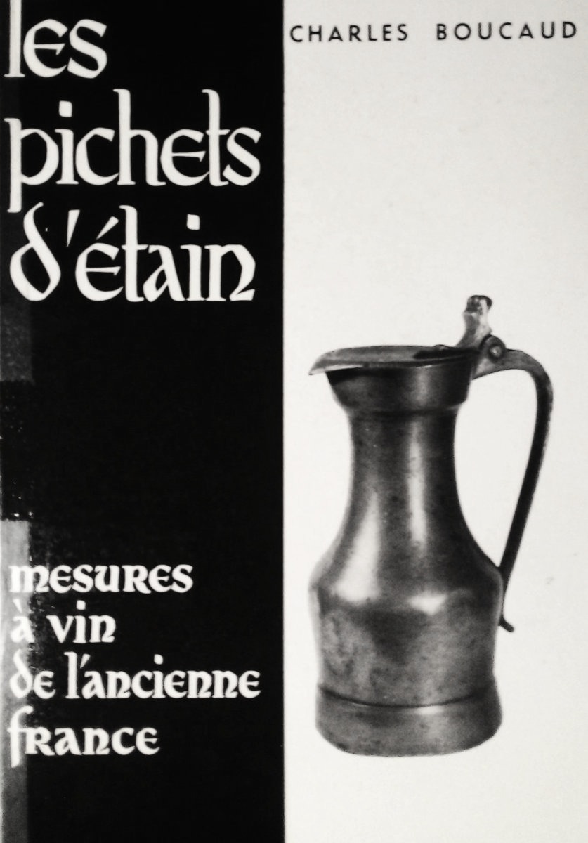 Pewter Wine Pitcher - Paris And Poissy, 18th Century-photo-8