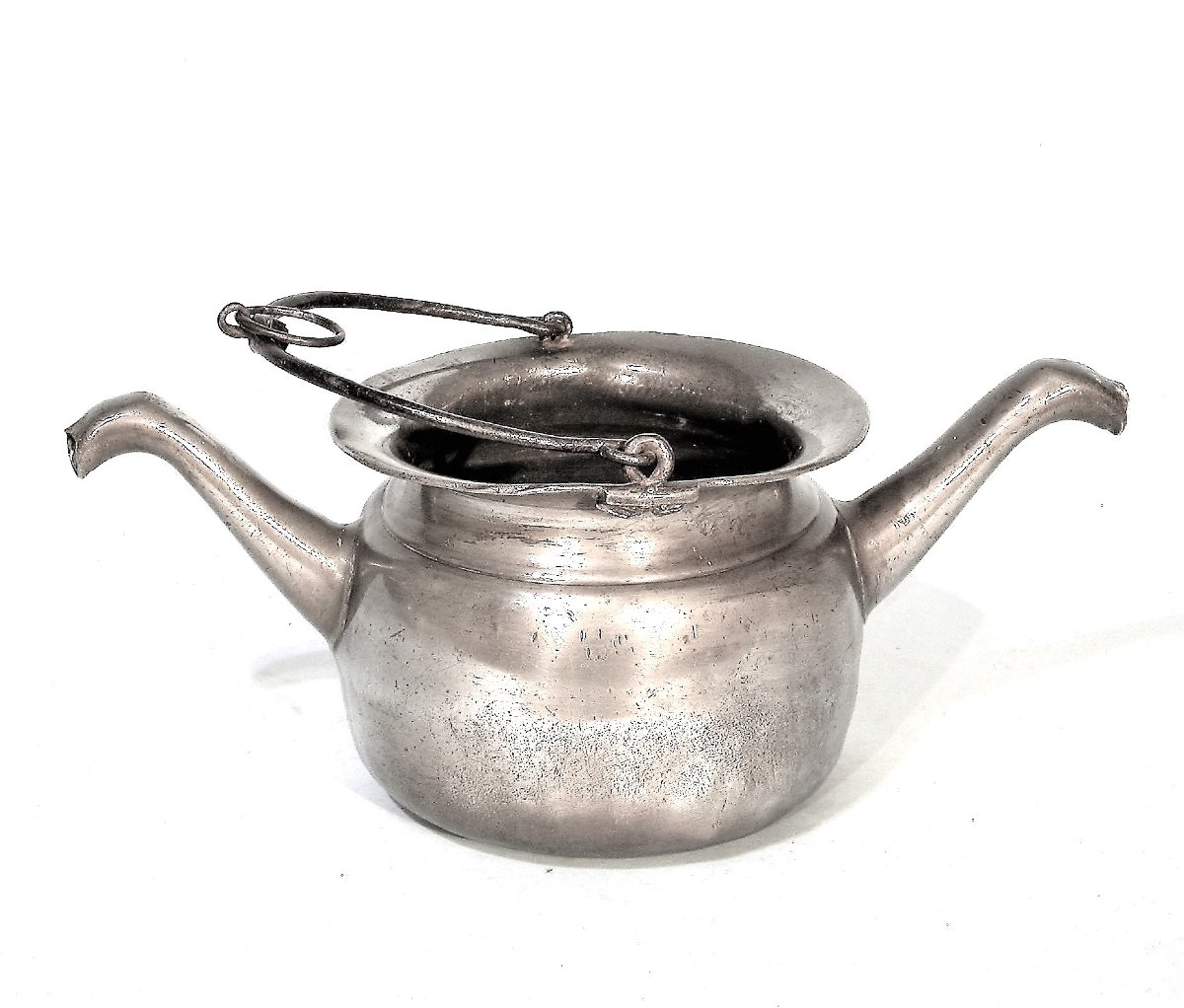 Rare Pewter Water Jug - Alsace, 18th Century