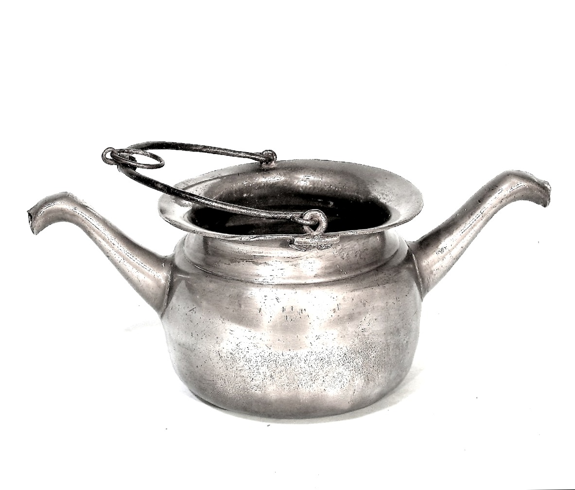 Rare Pewter Water Jug - Alsace, 18th Century