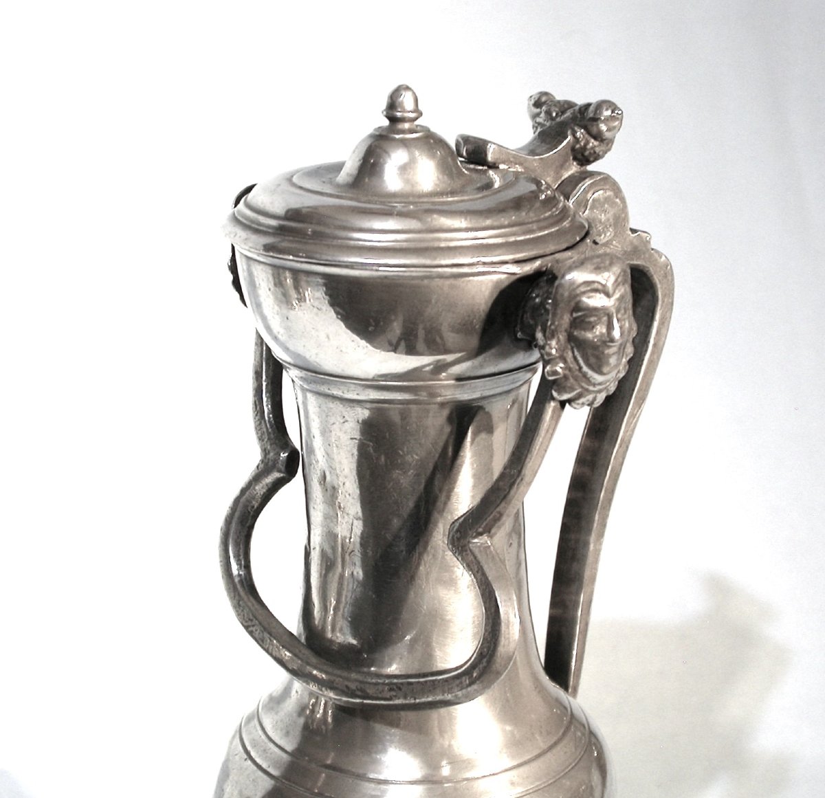 Pewter Cimarre - Montier-en-der, 18th Century-photo-1