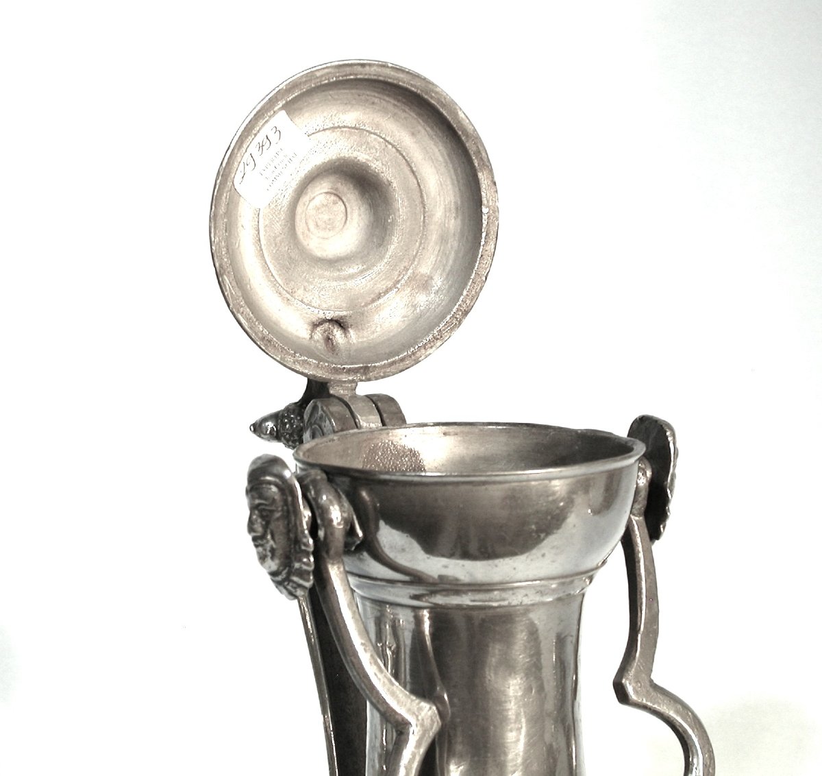 Pewter Cimarre - Montier-en-der, 18th Century-photo-2