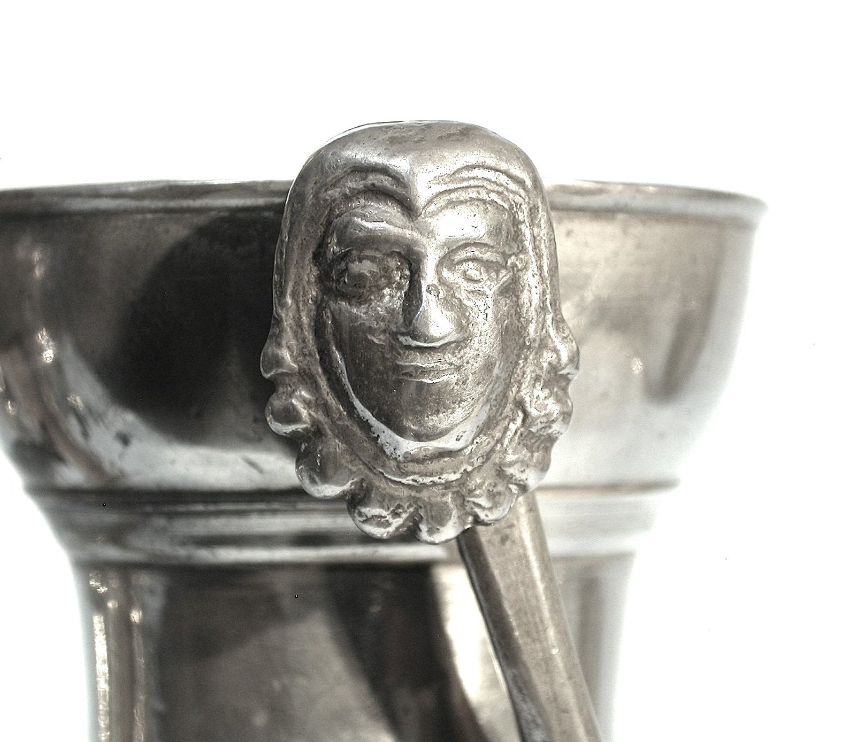 Pewter Cimarre - Montier-en-der, 18th Century-photo-3
