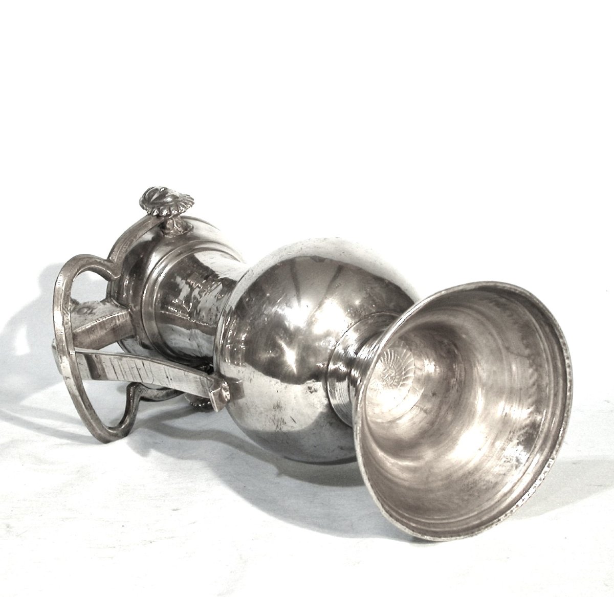Pewter Cimarre - Montier-en-der, 18th Century-photo-5