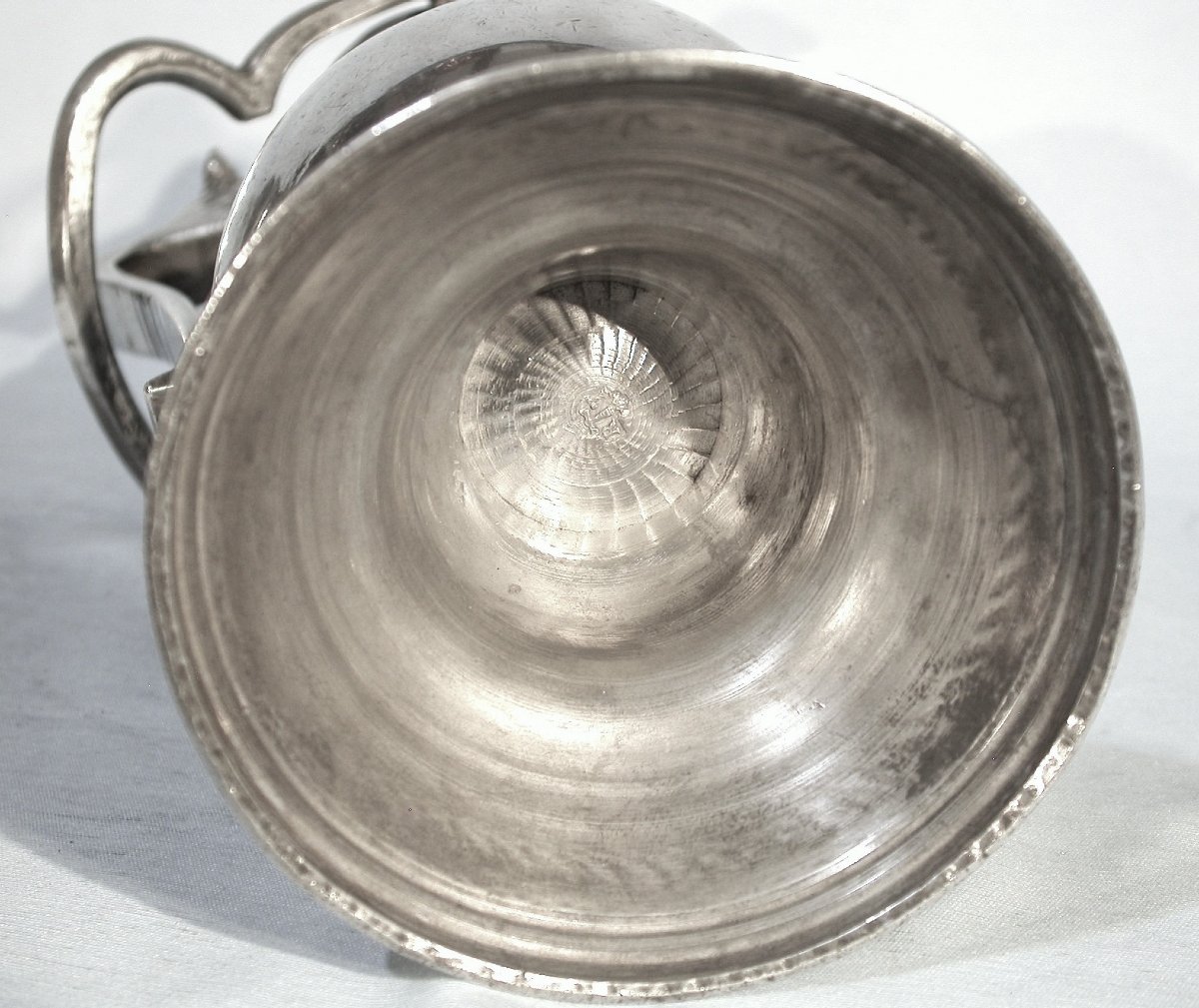 Pewter Cimarre - Montier-en-der, 18th Century-photo-6